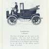 Baker electric vehicles; Landaulet; I chassis.