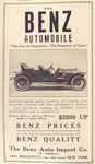 The Benz automobile; [Prince Henry Runabout].