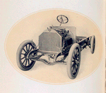 Front view of a Simplex car.