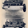 Two views of the Thomas 6 cylinder, 70 horse power Flyer motor.