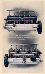 Two views of the Thomas 6 cylinder, 70 horse power Flyer motor.