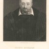 George Buchanan. From a picture by Francis Pourbus Sen-r, in the possession of the Royal Society.
