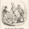[James Buchanan] The great prize fight at Baltimore (cartoon).