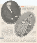 James Buchanan; Miss Harriet Lane, mistress of the White House during Buchanan's administration.