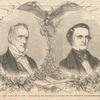 Hon. James Buchanan and John C. Breckinridge, the Democratic candidates for the Presidency and Vice-Presidency. (Ballou's Pictorial, Saturday, July 26, 1856)