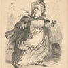 [James Buchanan] The bewildered old woman (caricature). (Vanity Fair, January 7, 1860)