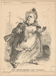 [James Buchanan] The bewildered old woman (caricature). (Vanity Fair, January 7, 1860)