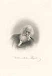 William Cullen Bryant (autograph). Engraved by H.B. Hall & Co