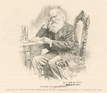 William Cullen Bryant. Drawn by M. Stein from the last photograph of the poet.