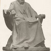 William Cullen Bryant, American poet and journalist; reproduced from the monument by Herbert Adams to be unveiled this summer in Bryant Park, New York. (Craftsman, July, 1911).
