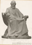 William Cullen Bryant, American poet and journalist; reproduced from the monument by Herbert Adams to be unveiled this summer in Bryant Park, New York. (Craftsman, July, 1911).