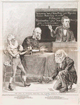The kind of training required for future American Statesmen. (... William Cullen Bryant of the three-card monte, ...) (Caricature)