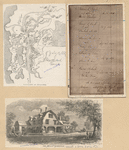 Topography of Cedarmere; The Bryant homestead. [Three images]
