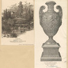 Cedarmere, Bryan's home at Roslyn; Vaso ornamental de bronce. Presentado al poeta americano Wm. C. Bryant, en su último cumpleaño. Tiffany & Co.