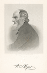 W. C. Bryant (autograph). Engraved by A. W. Graham from a daguerreotype by Brady.