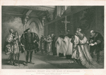 Cardinal Wolsey and the Duke of Buckingham.