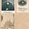 W. A. Buckingham [three portraits]