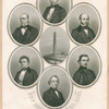 Governors of the New England States, 1862. (Wm. Buckingham, et al.); Bunker Hill monument.