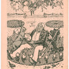 Fröhliche Ostern. "Acht Tage war der Bülow Frant! ..." [cartoon](Jugend, Nr. 16, 1906.)