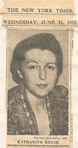 Katharine Brush. [The New York Times, Wed. June 11, 1952, Obituary]