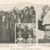 William Jennings Bryan welcomed in Chicago (Lesli's Weekly, September 20, 1906)[two images, one inset]