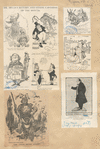 Mr. Bryan's return and other cartoons of the month; ... [five images]