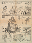 Some impressions of the passing show by Hy Mayer. (New York Times, Sunday, July 19, 1908, p. 12)