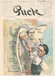 Bryan in his great play : Conservatism. (Puck, vol. LIX, no. 1534, July 25, 1906)