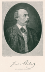 Hans von Bülow. From a photography by Joseph Aibi, Munich. Engraved by R. G. Tietze.