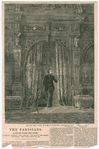 The late Lord Lytton at home at Knebworth.