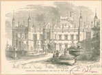 Knebworth, Hertfordshire, the seat of the late Lord Lytton.