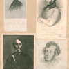 Edward Bulwer Lytton [four portraits]