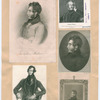 Edward Bulwer Lytton [five portraits].