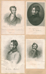 Edward Bulwer Lytton [four portraits].