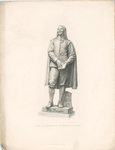 John Bunyan. Engraved by H. Balding from the statue by J. E. Boehm.