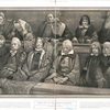 The jury in "The Pilgrim's Progress." From the picture by John Hassall.