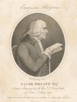 Jacob Bryant, Esq. From a drawing by the Rev. J. Bearblock, at Eton College, 1801.