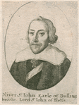 Oliver St. John Earle of Bullingbrooke [Earl of Bolingbroke], Lord St. John of Bletso.