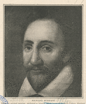 Richard Burbage. From the original painting, attributed to himself, which hangs at Dulwich College, England.