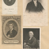 Rev. George Burder [four portraits]