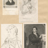 Sir Francis Burdett [four portraits]