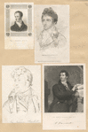 Sir Francis Burdett [four portraits]