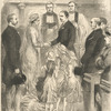 Marriage of Baroness Burdett-Coutts and Mr. Ashmead-Barlett, on Saturday last. (The Illustrated London News, Feb. 19, 1881, [p.] 176.)