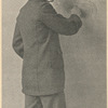 Gelett Burgess, producing one of his famous frescos.