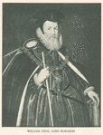 William Cecil,  Lord Burleigh [Burghley]. (From a painting in the National Portrait Gallery.)