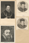 William Cecil, Lord Burleigh [Burghley] (four portraits).