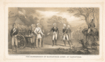 The surrender of Burgoyne's army, at Saratoga.