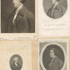 Edmund Burke [4 portraits] Engraved after the portrait by Sir Joshua Reynolds ; Printed for Bells edition of the Constitutional Classics, 1814 ; Drawn from Life by W.H. Brown, and engraved by C. Warren ; Engraved for the Universal Magazine respectively.