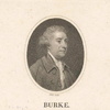 Burke [miniature port. from a book with biography]