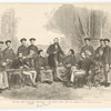 The Hon. Anson Burlingame, Ambassador of the Chinese Empire, with the members of his legation [The Illustrated London News, Supplement, Oct. 3, 1868, pg. 325]